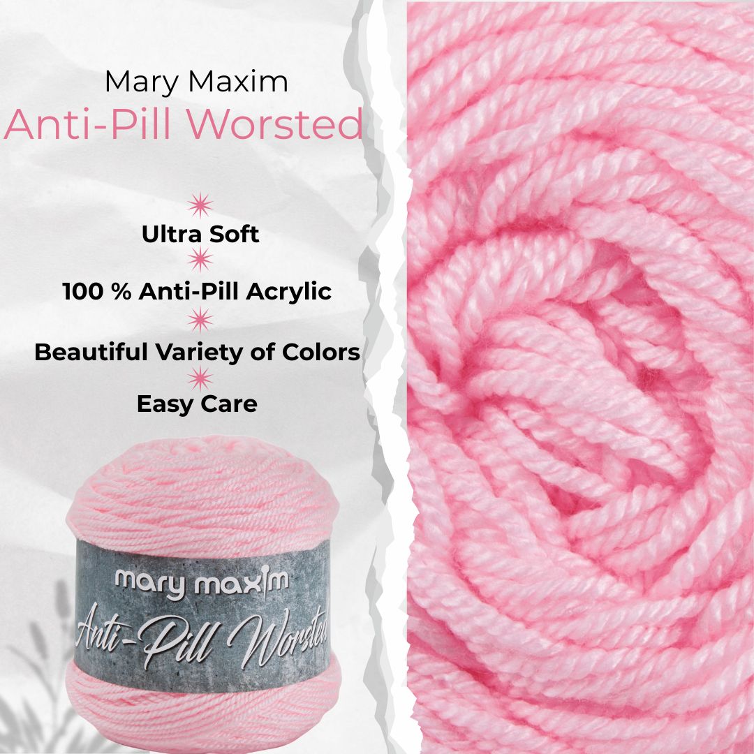 Mary Maxim Anti-Pill Worsted Yarn