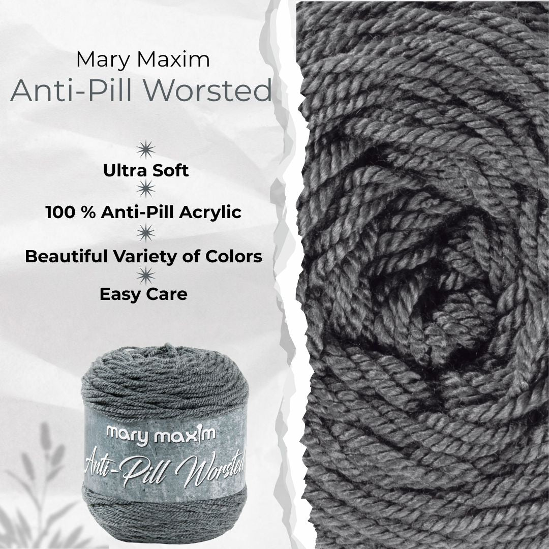 Mary Maxim Anti-Pill Worsted Yarn