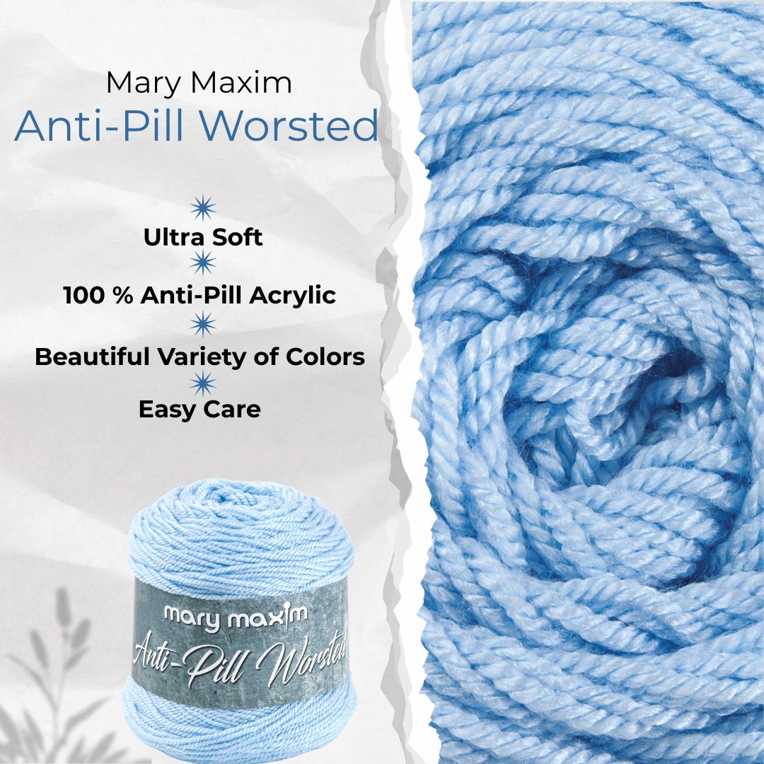 Mary Maxim Anti-Pill Worsted Yarn