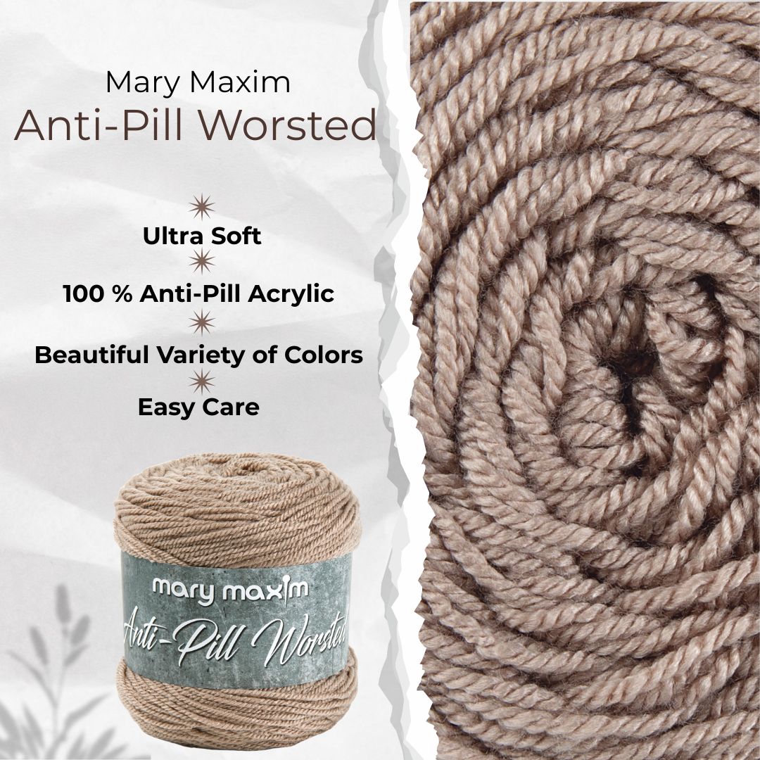 Mary Maxim Anti-Pill Worsted Yarn