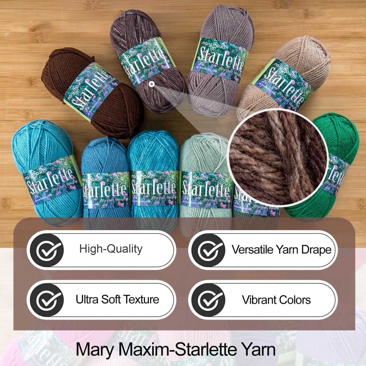 Mary Maxim Starlette Yarn