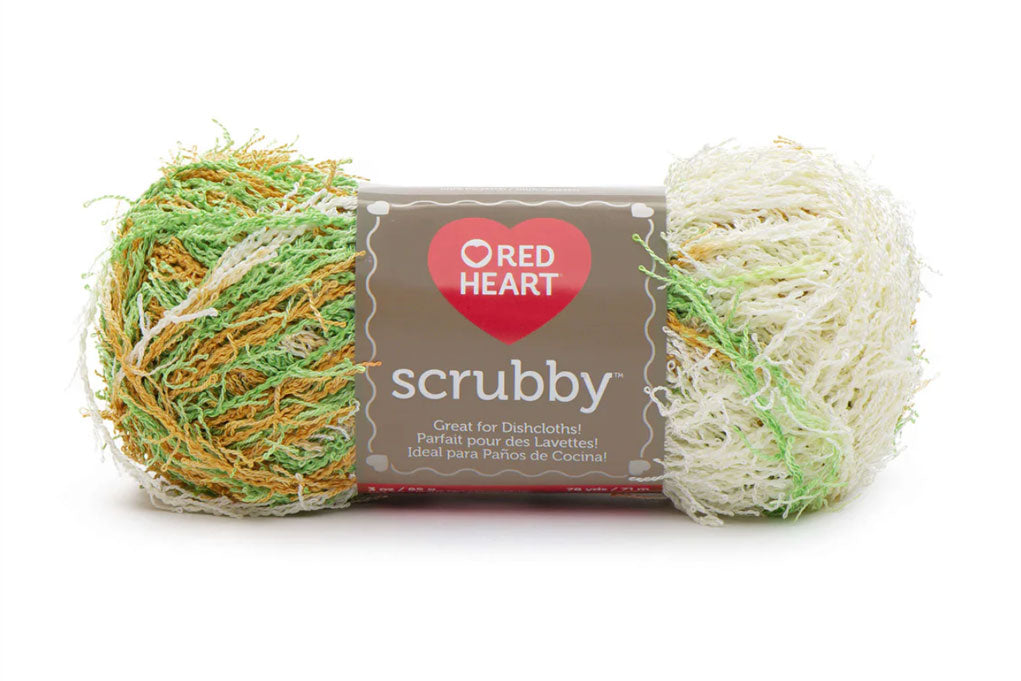 Red Heart Scrubby Yarn
