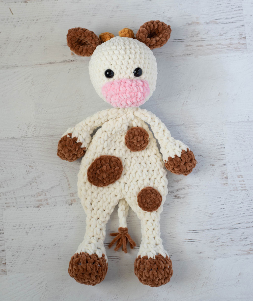 Cow Crochet Snuggler