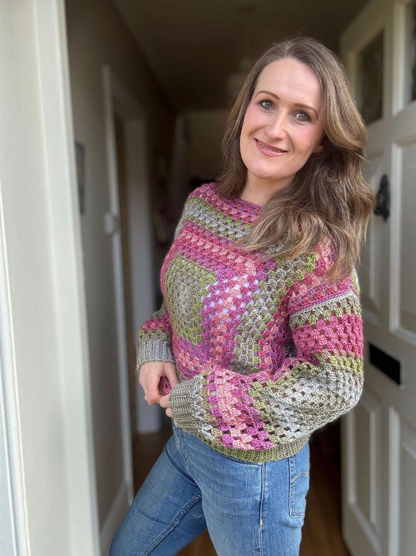 Granny Square Sweater