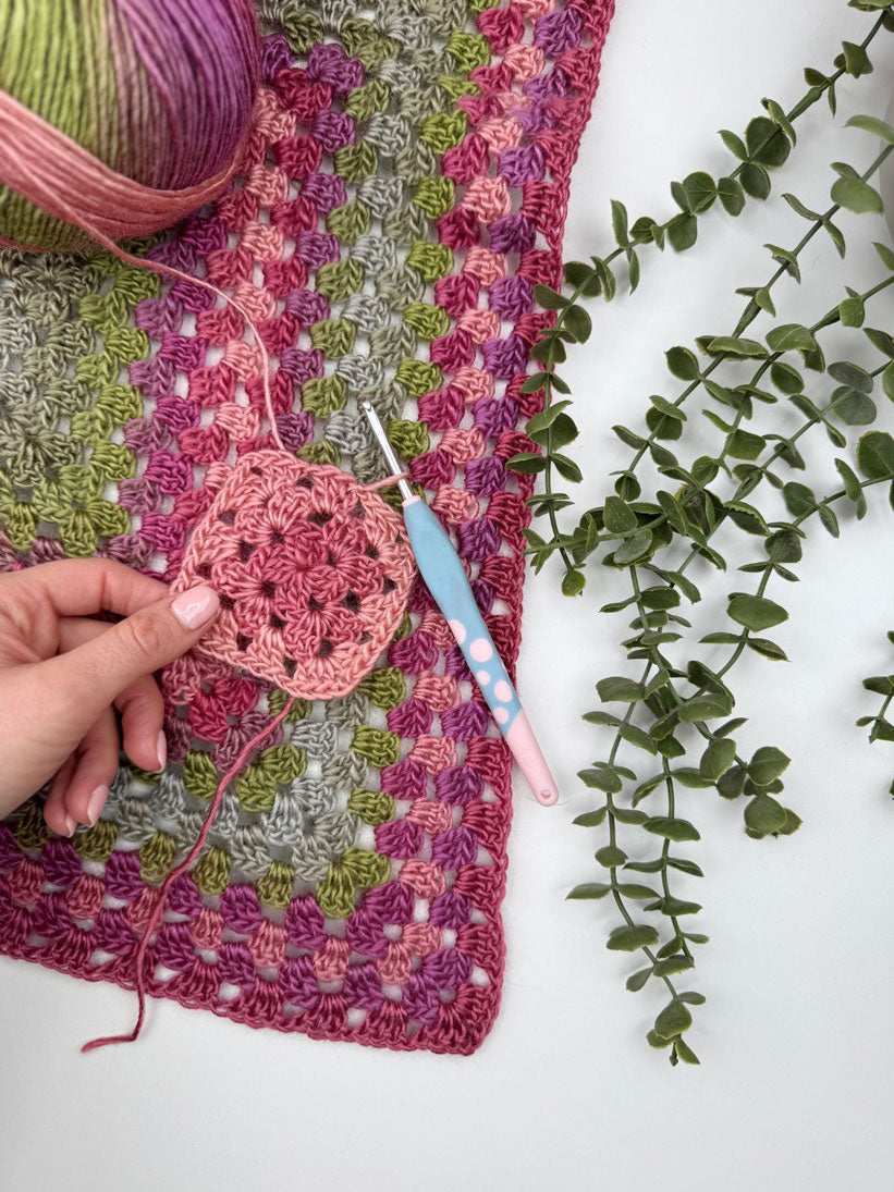 Granny Square Sweater