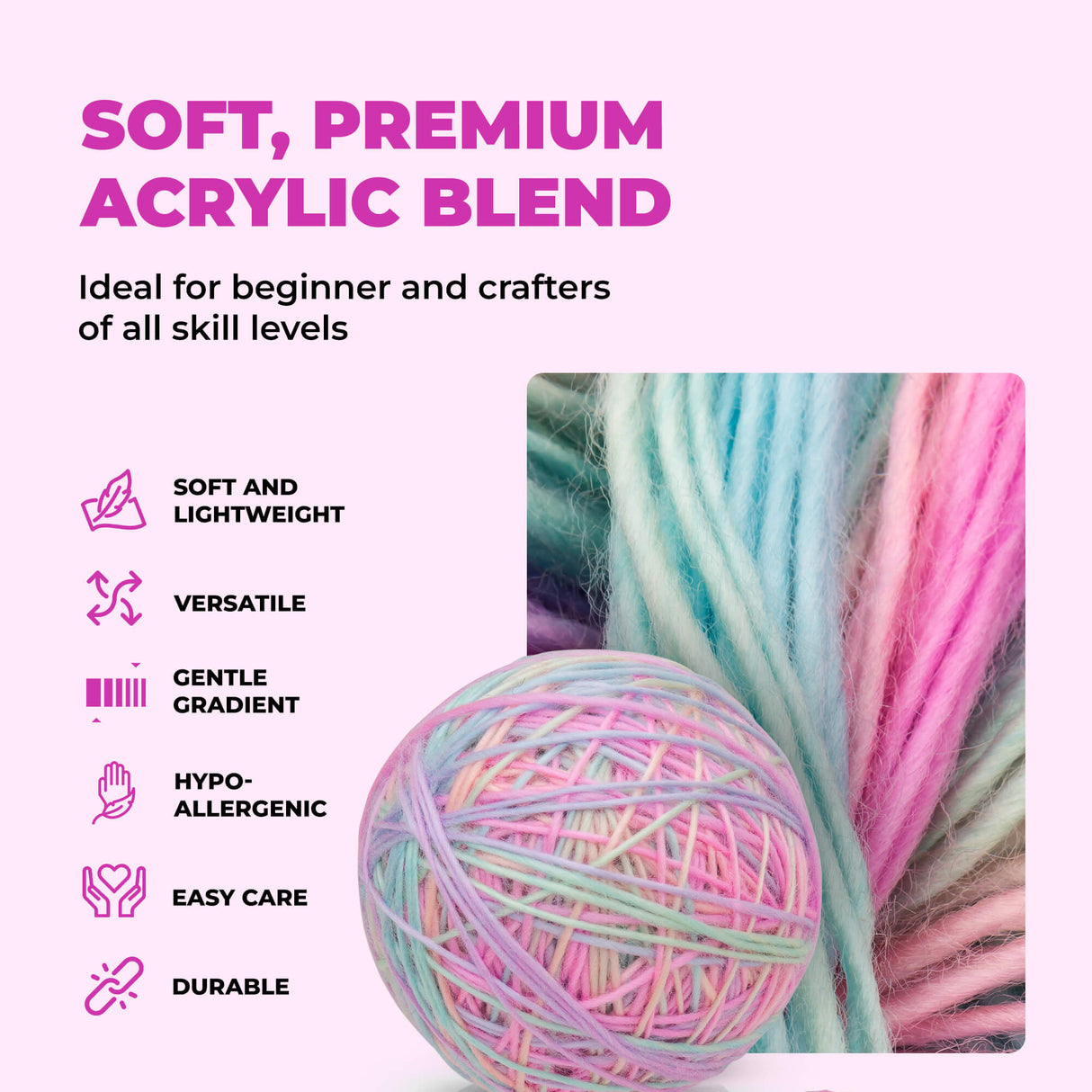 Mary Maxim Prism Yarn