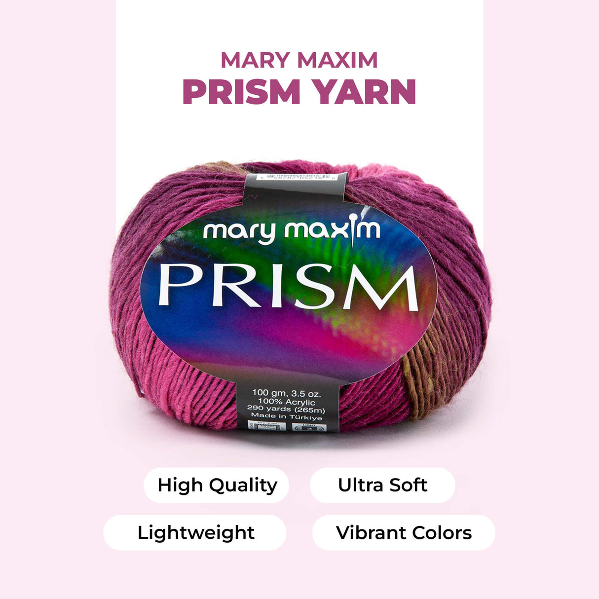 Mary Maxim Prism Yarn