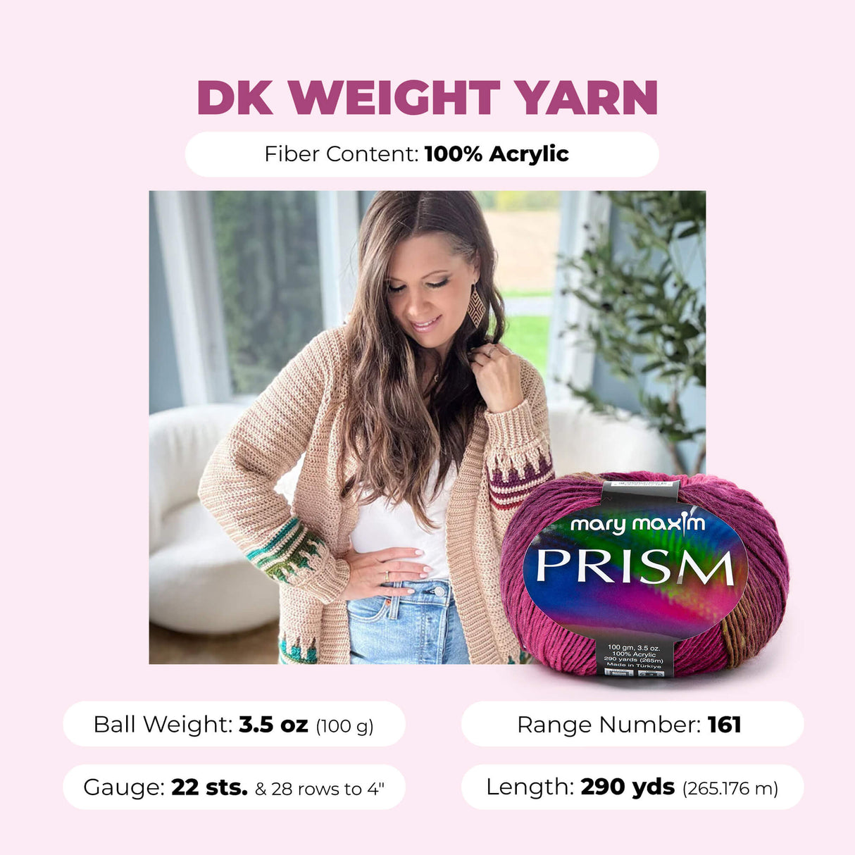 Mary Maxim Prism Yarn