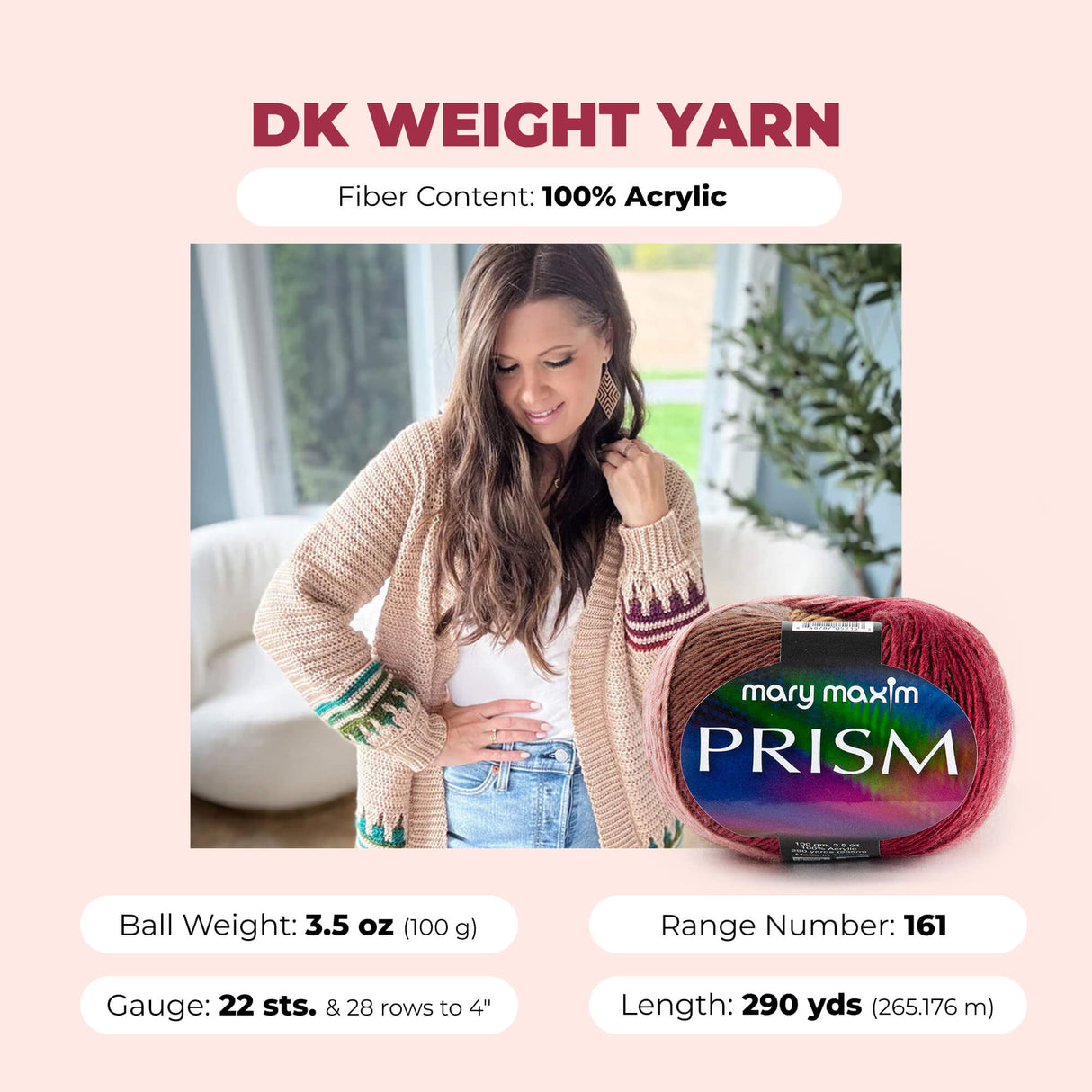 Mary Maxim Prism Yarn