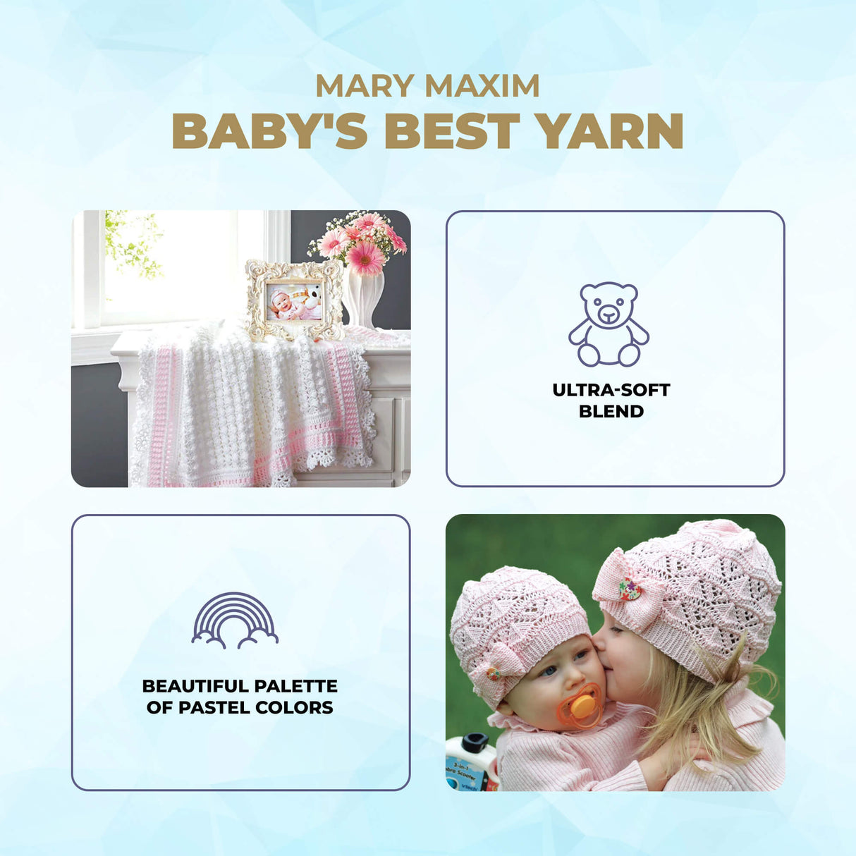 Mary Maxim Baby's Best Yarn