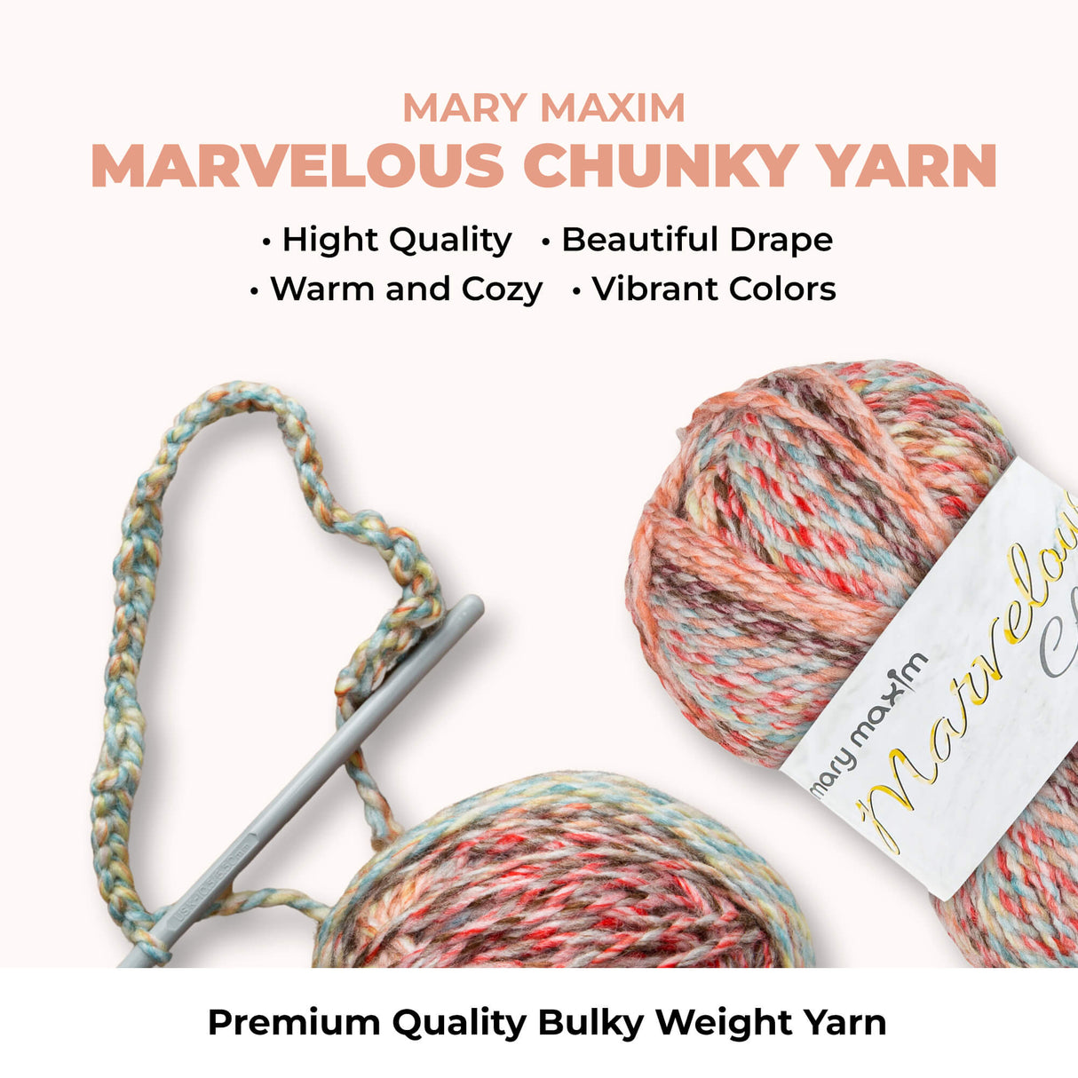 Mary Maxim Marvelous Chunky Yarn