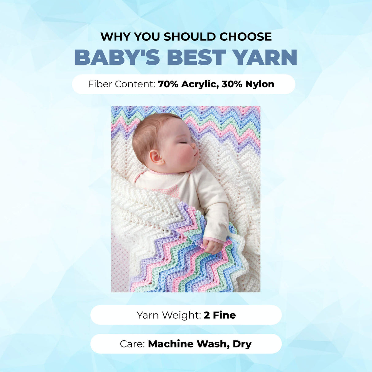 Mary Maxim Baby's Best Yarn