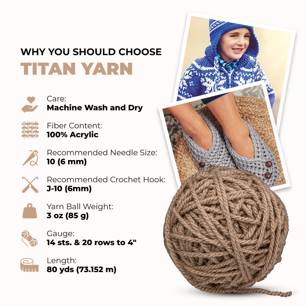 Mary Maxim Titan Yarn