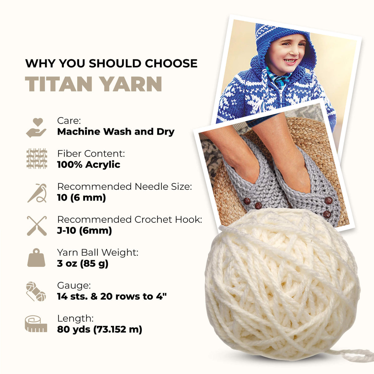 Mary Maxim Titan Yarn