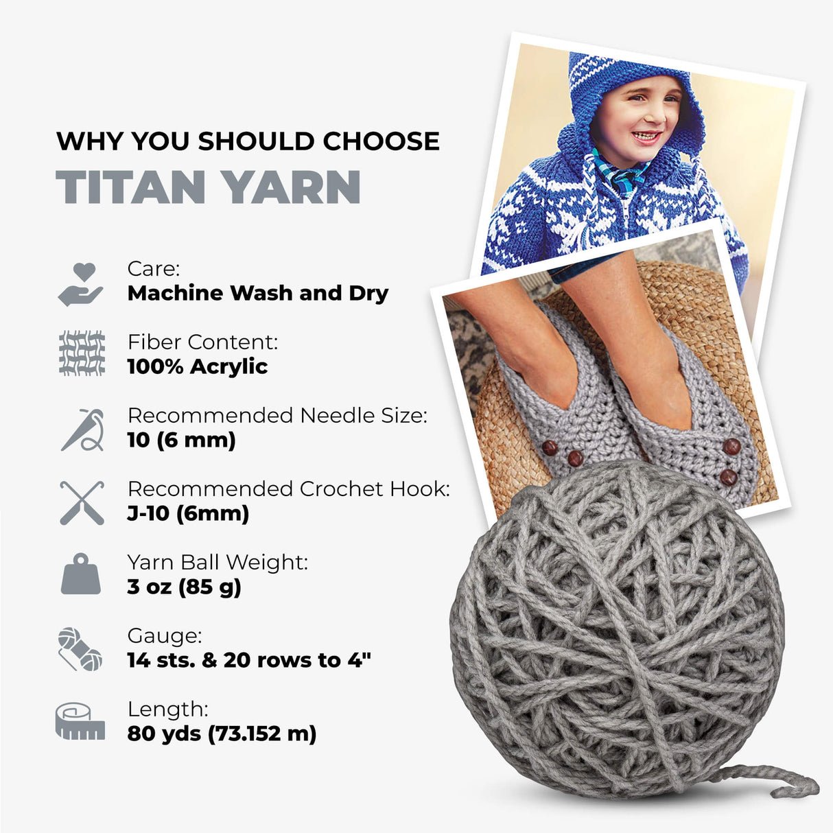 Mary Maxim Titan Yarn