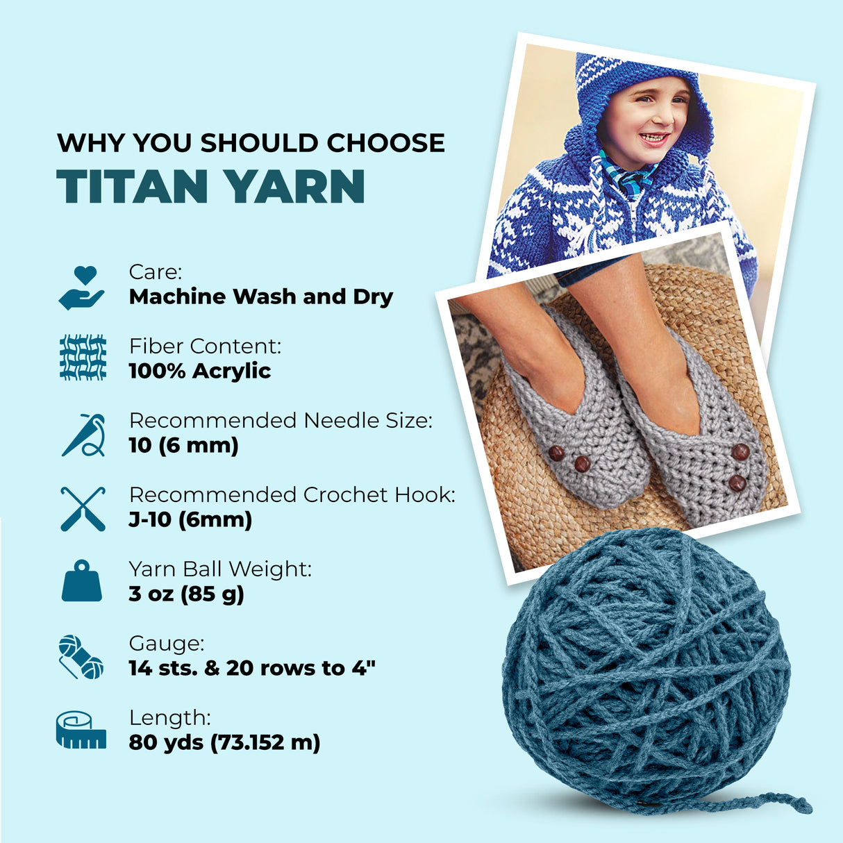 Mary Maxim Titan Yarn