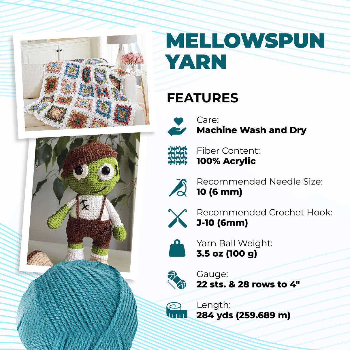 Mary Maxim Mellowspun DK Yarn