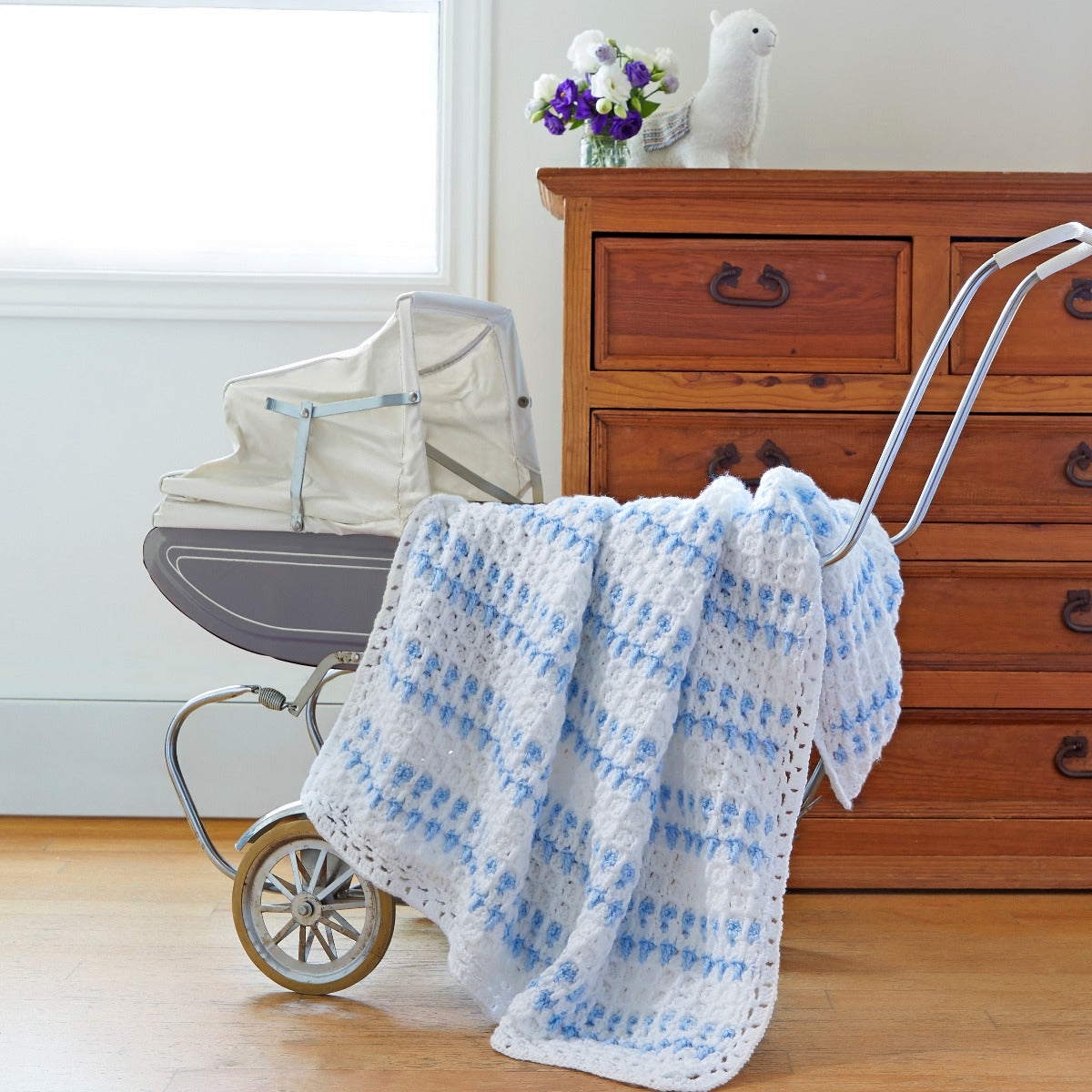 Modèle de couverture gaufrée pour bébé