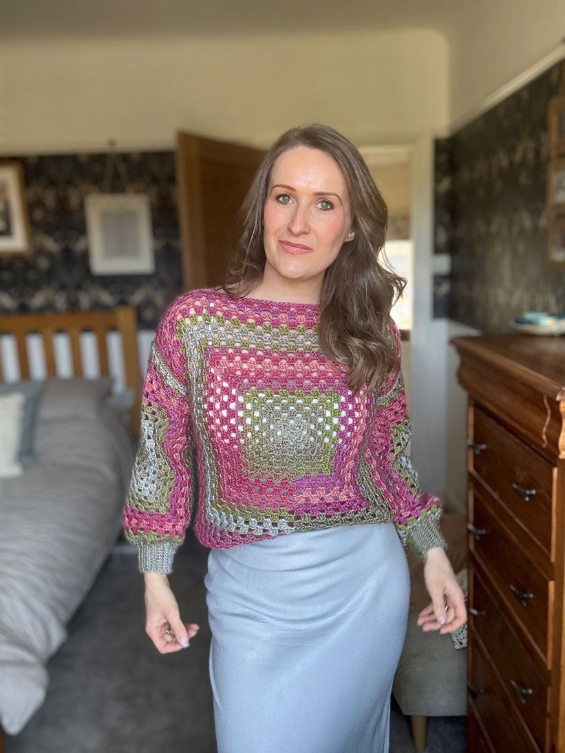 Granny Square Sweater