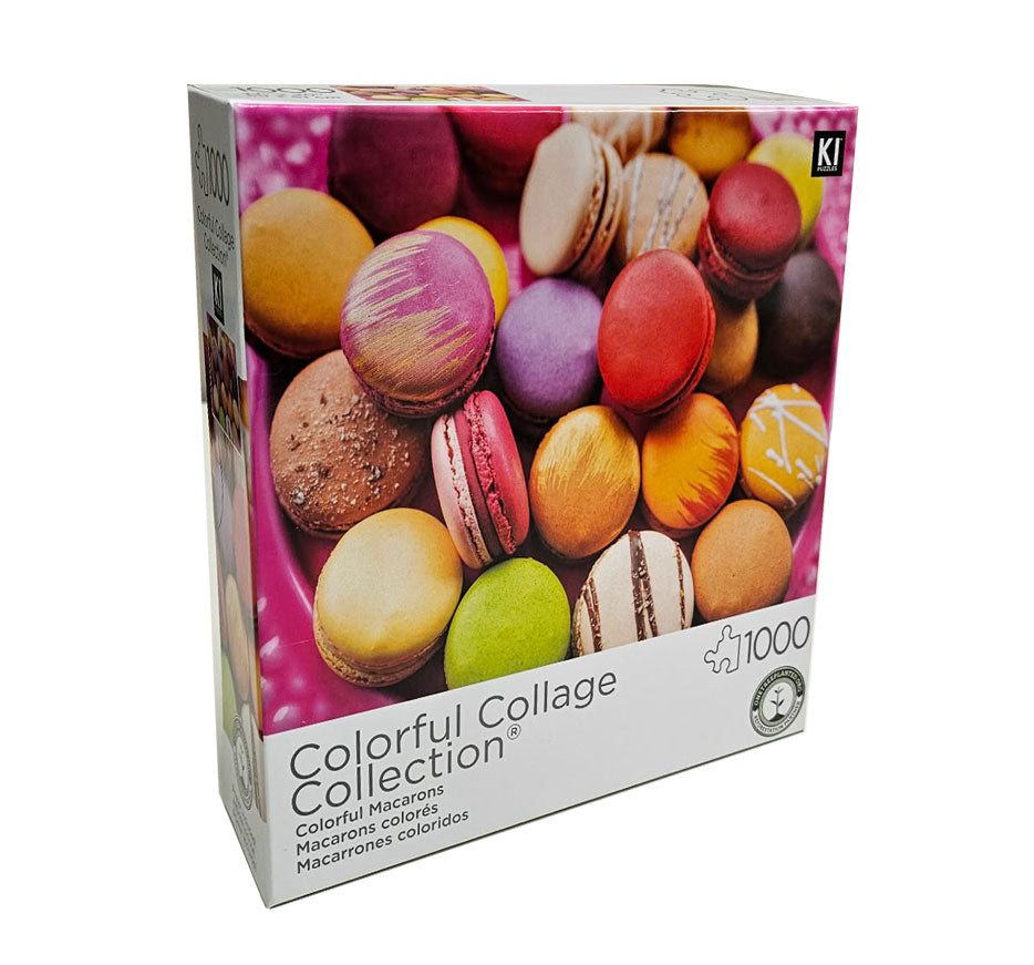 Colorful Macarons Jigsaw Puzzle