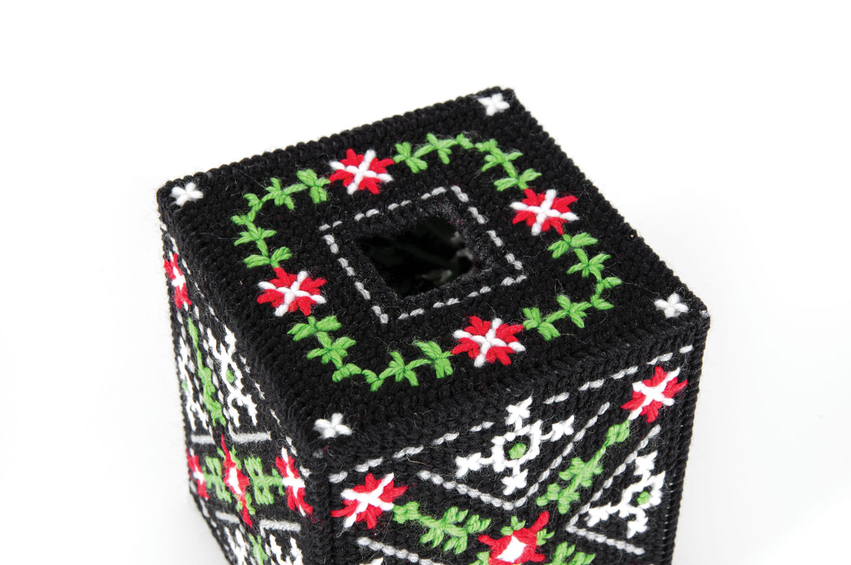 Midnight Frost Tissue Box Cover