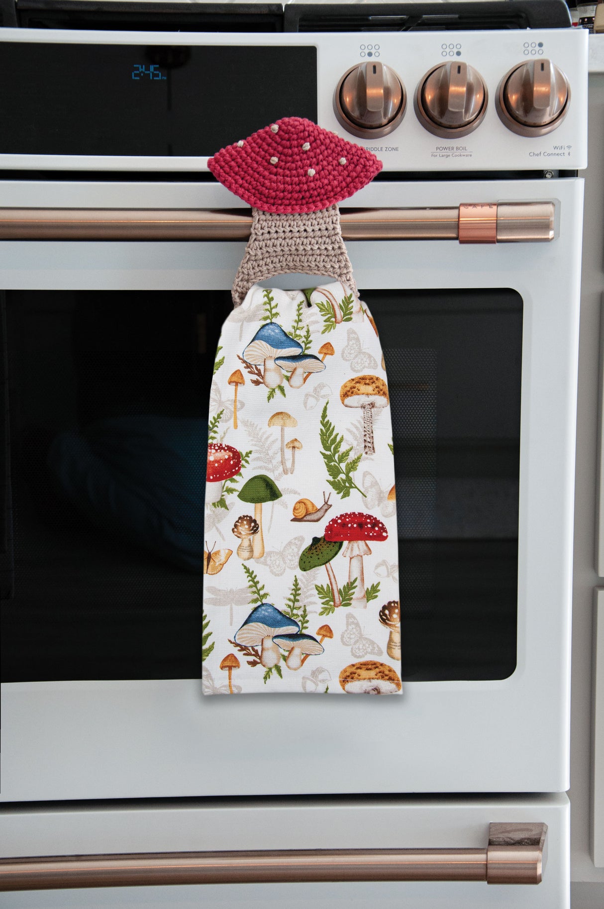 Botanical Mushroom Towel & Topper