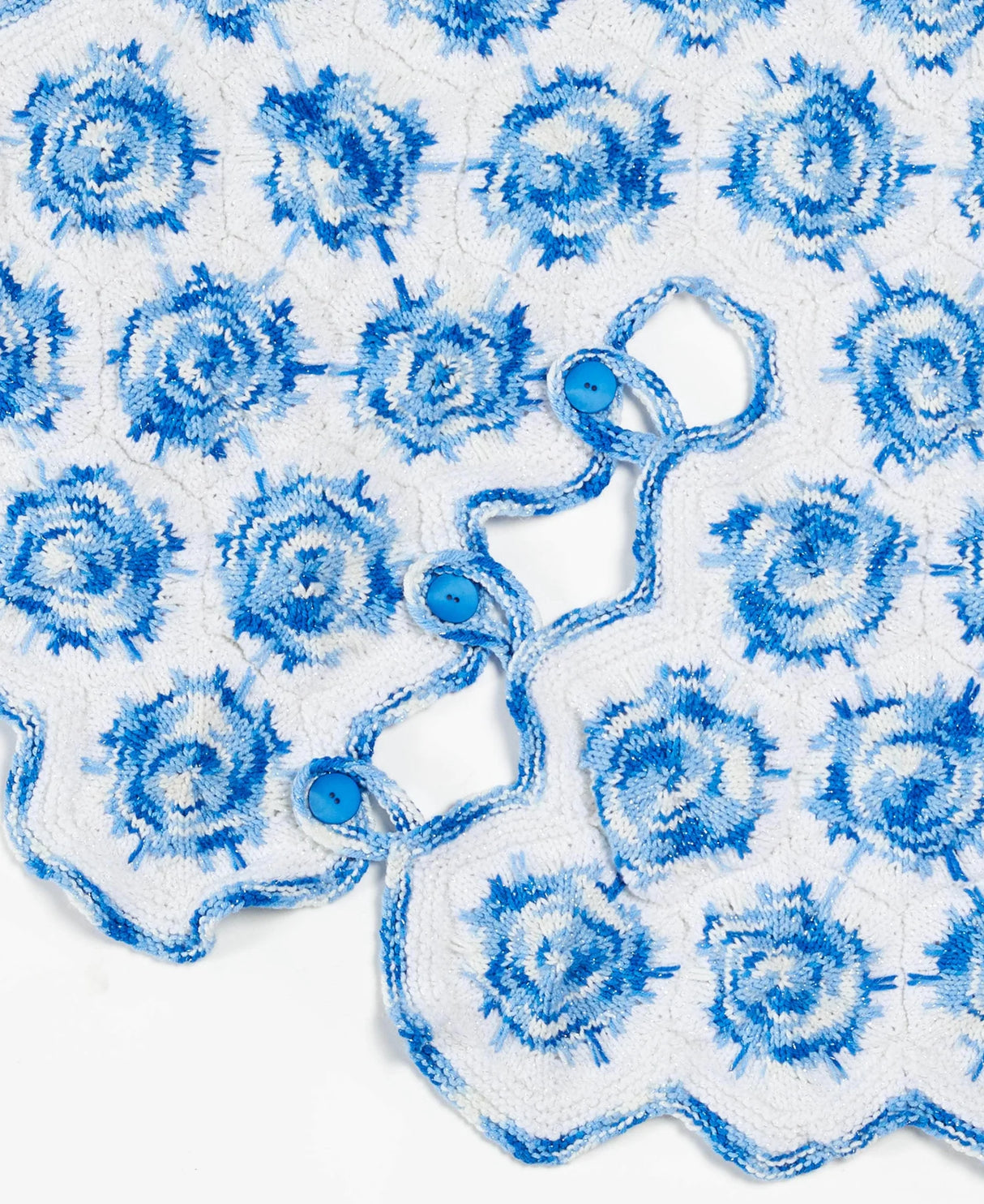 Free Premier Basix Shimmer Crystalized Tree Skirt Pattern