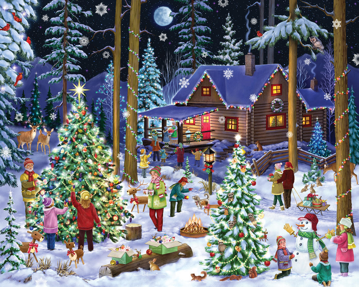 Christmas Retreat Jigsaw Puzzle