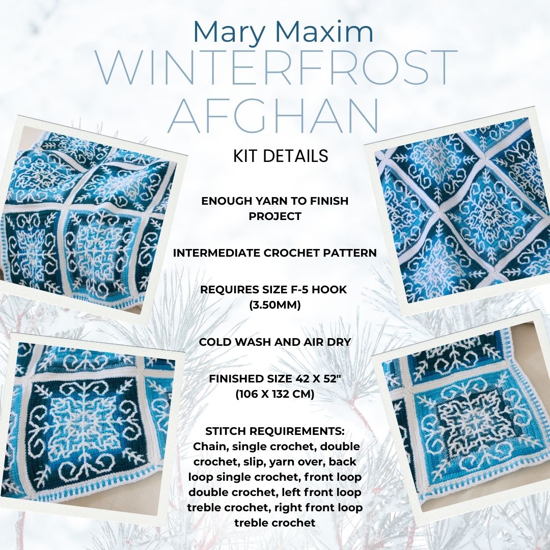 Winterfrost Crochet Afghan
