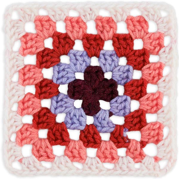 Red Heart All In One Granny Square Yarn