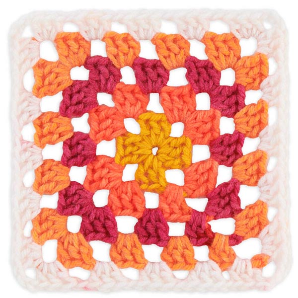Red Heart All In One Granny Square Yarn
