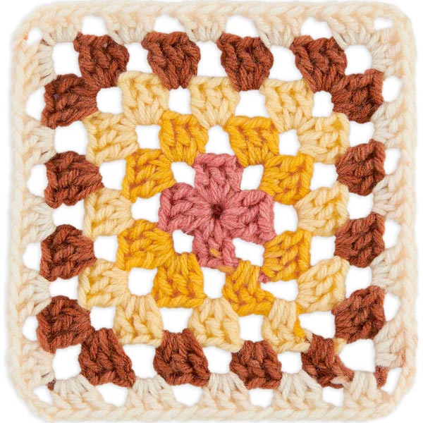 Red Heart All In One Granny Square Yarn