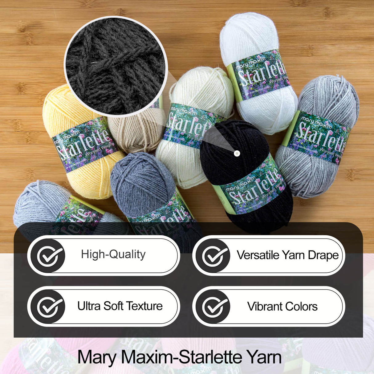 Mary Maxim Starlette Yarn