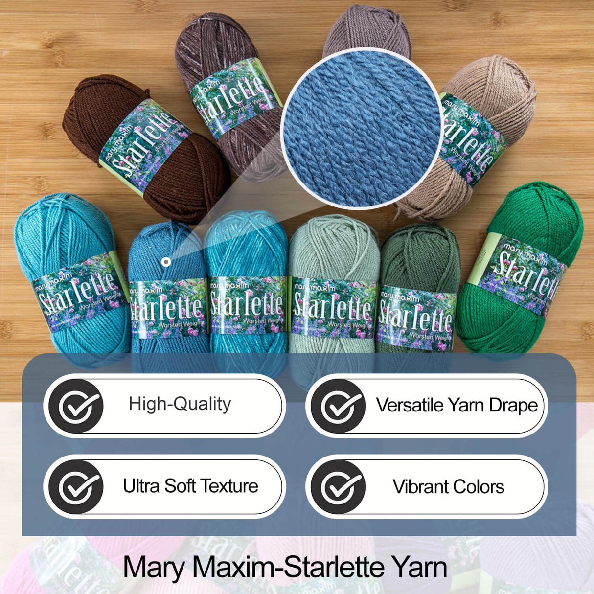 Mary Maxim Starlette Yarn