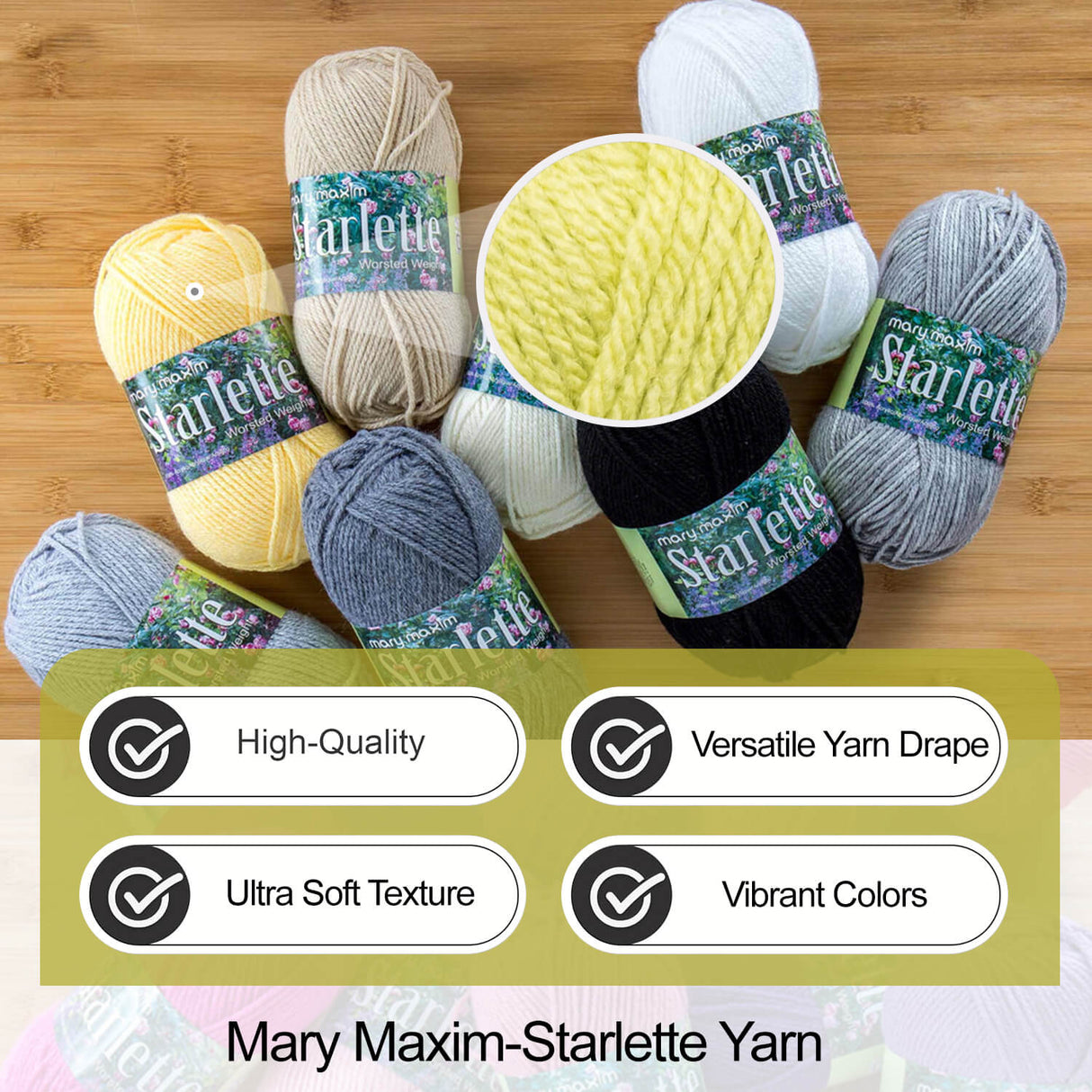 Mary Maxim Starlette Yarn
