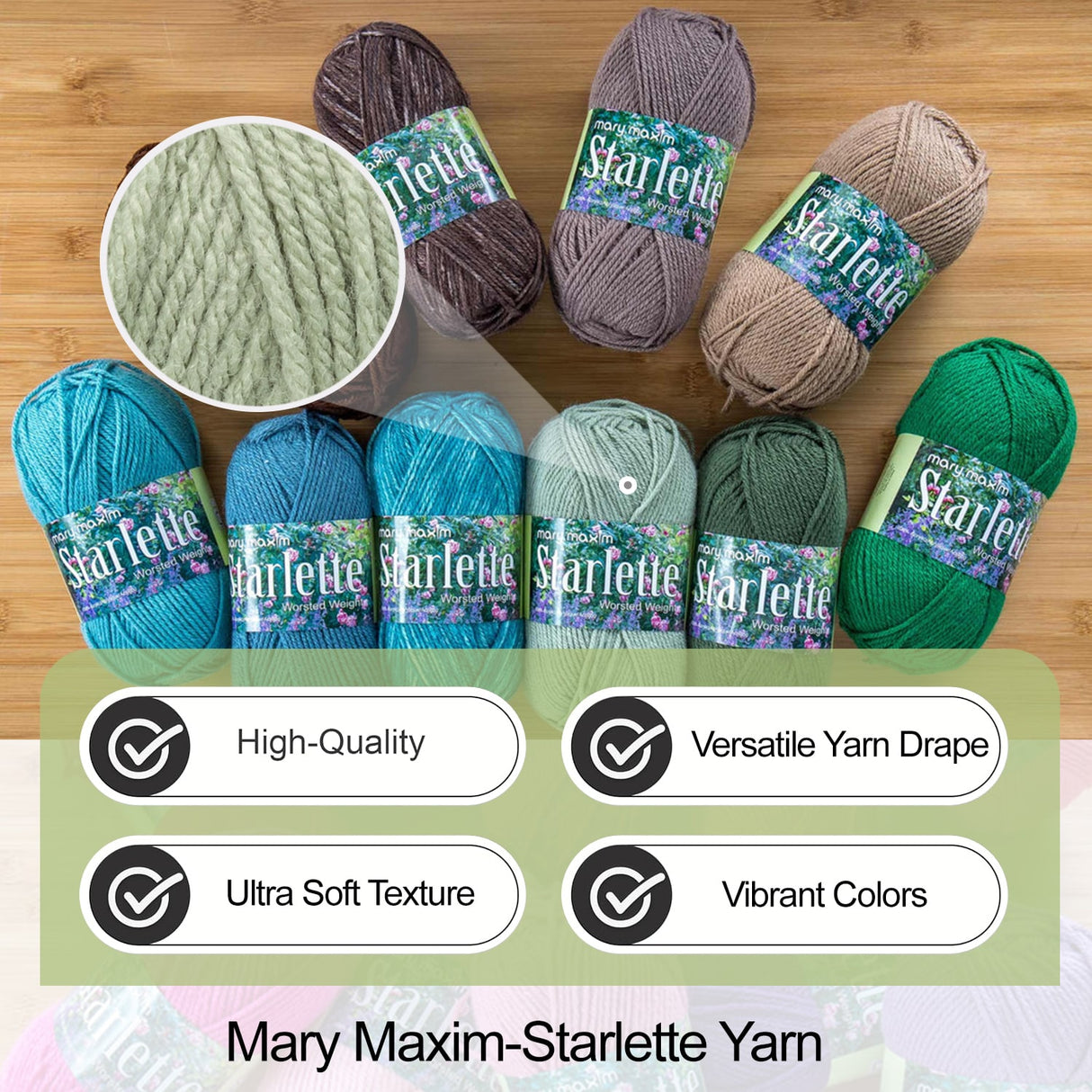 Mary Maxim Starlette Yarn
