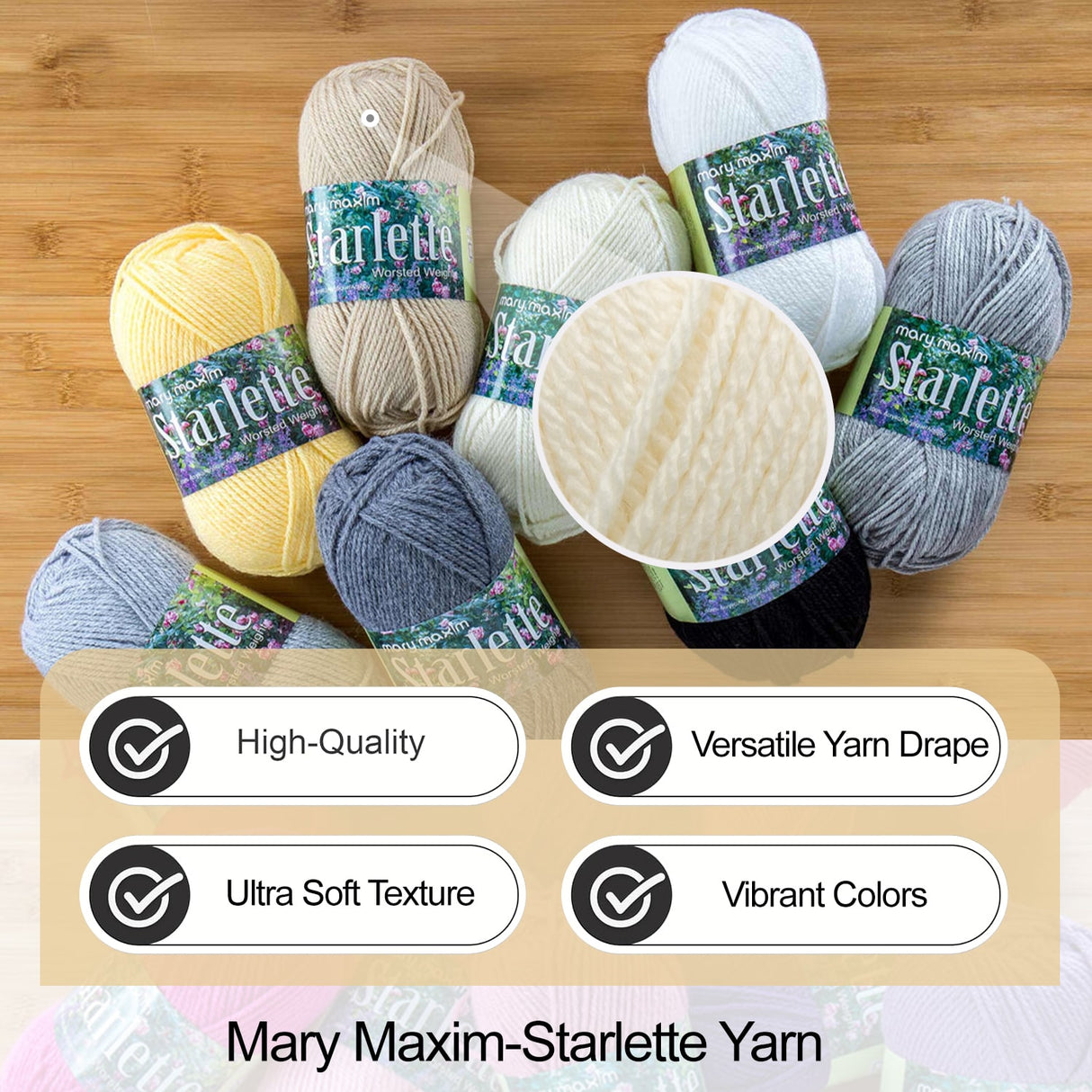 Mary Maxim Starlette Yarn