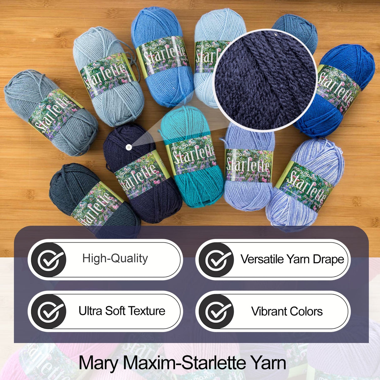 Mary Maxim Starlette Yarn