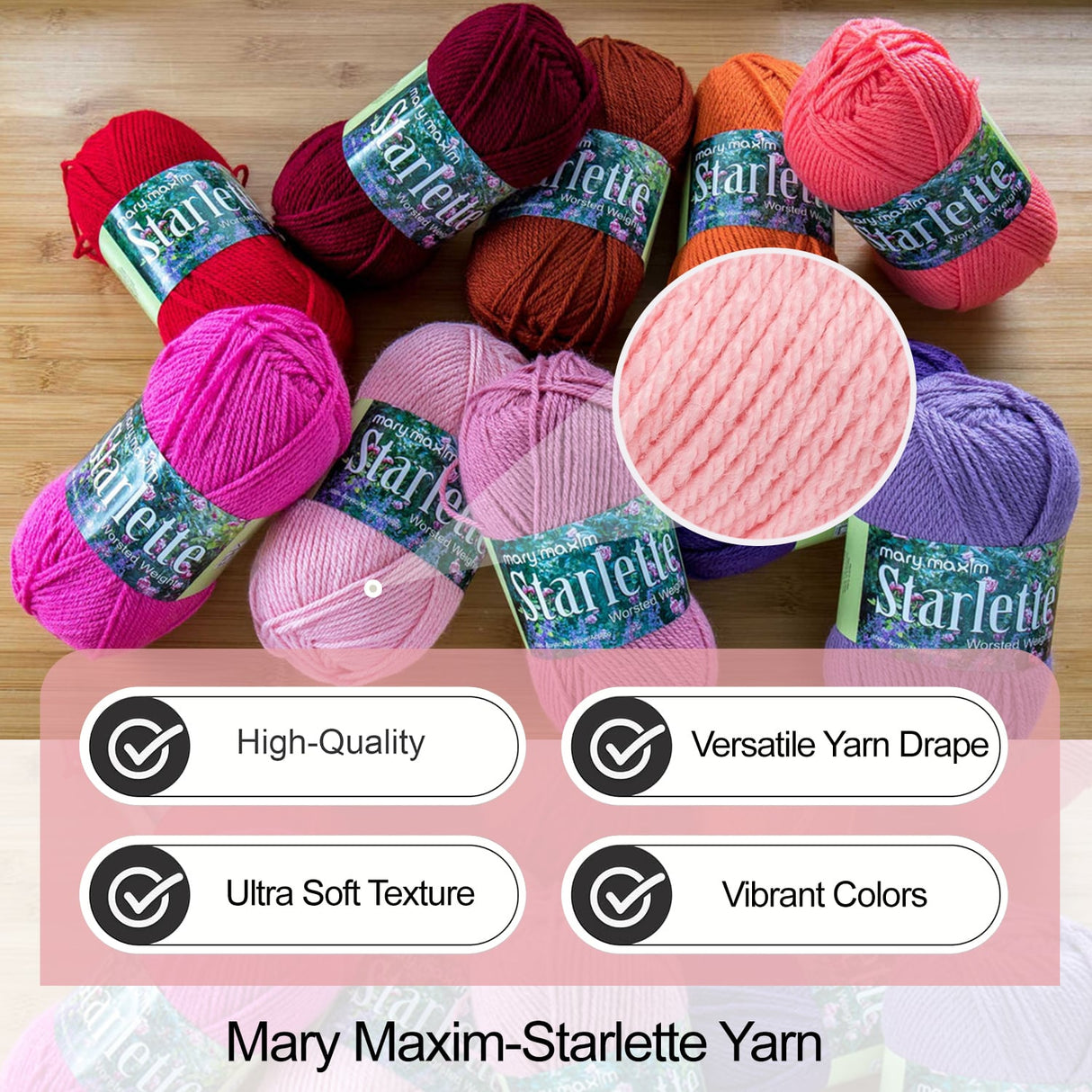 Mary Maxim Starlette Yarn