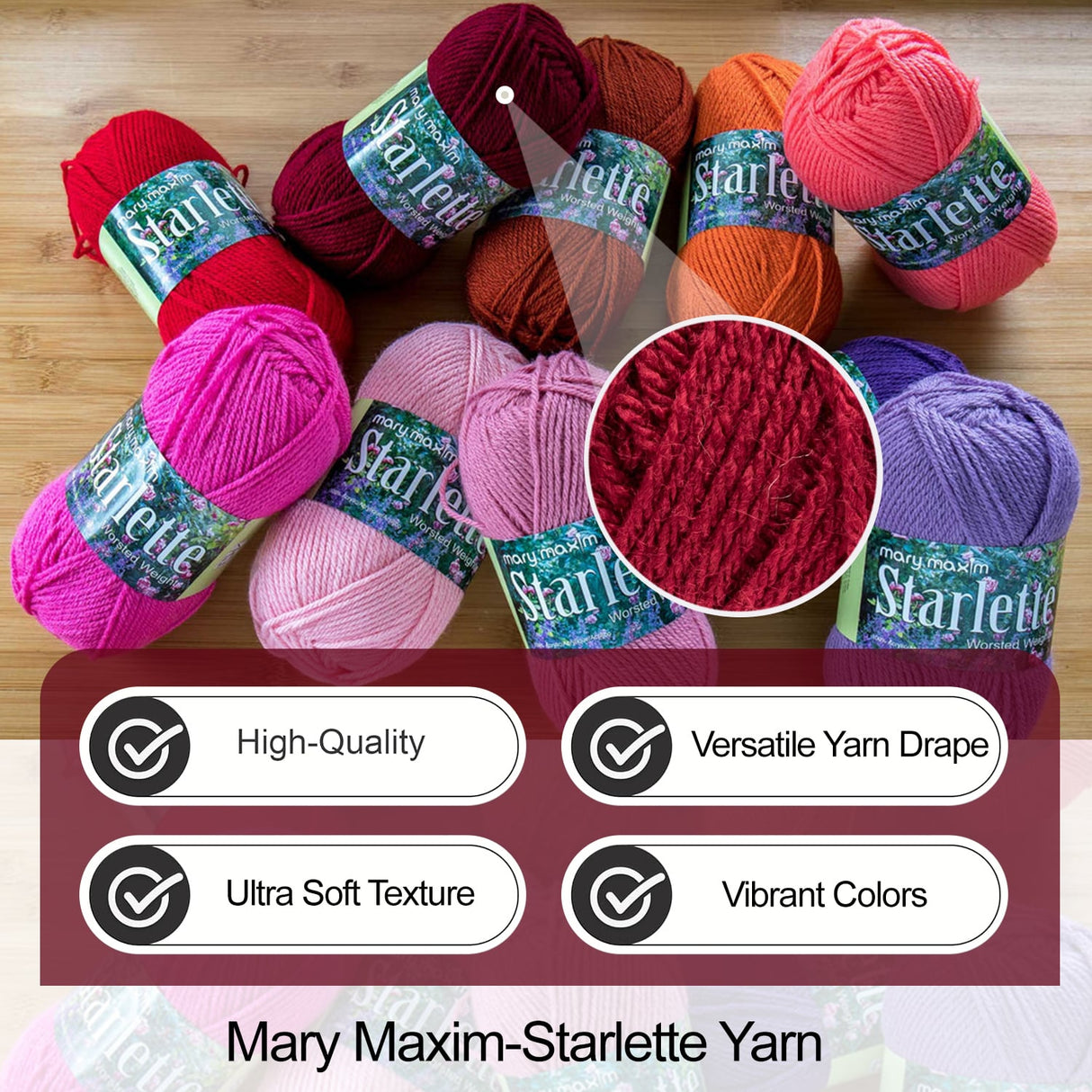 Mary Maxim Starlette Yarn