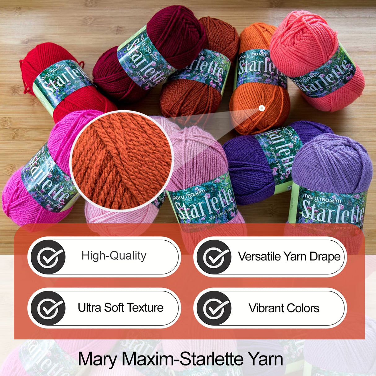 Mary Maxim Starlette Yarn