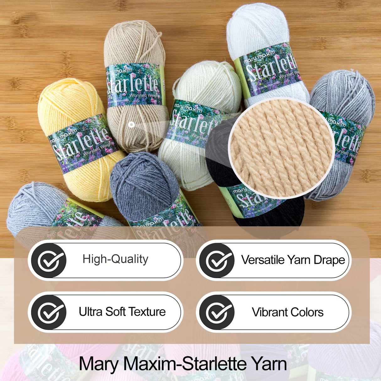 Mary Maxim Starlette Yarn