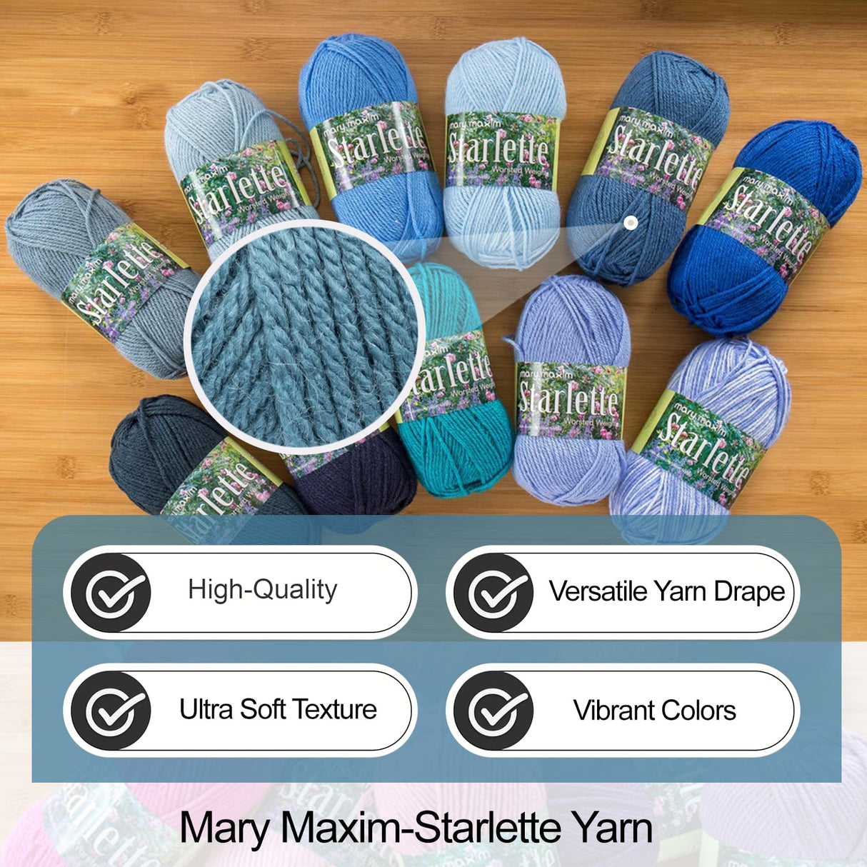 Mary Maxim Starlette Yarn