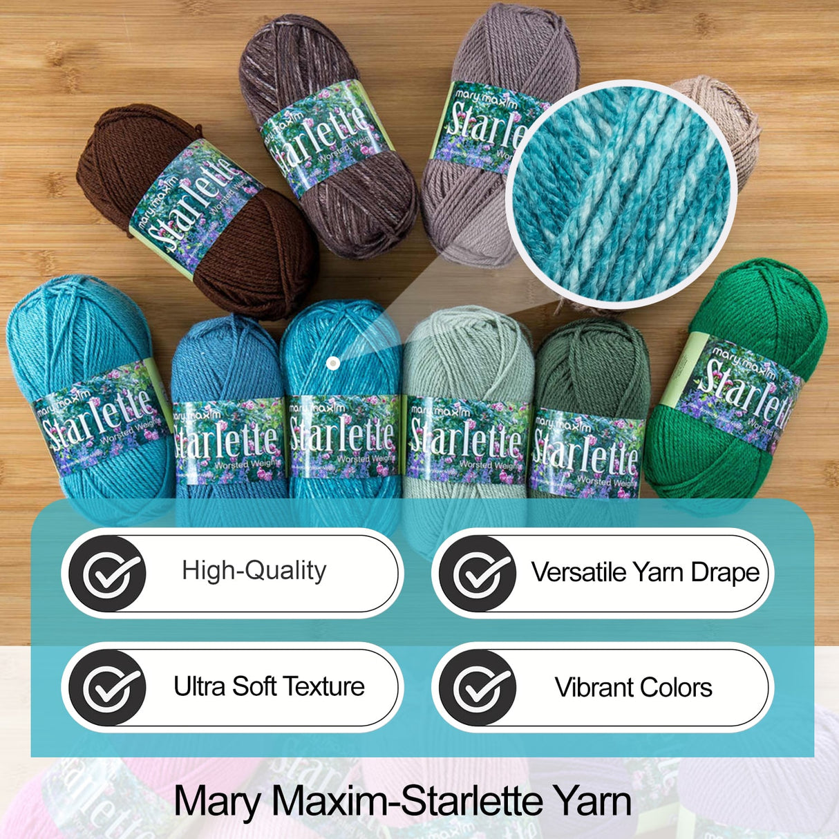 Mary Maxim Starlette Yarn
