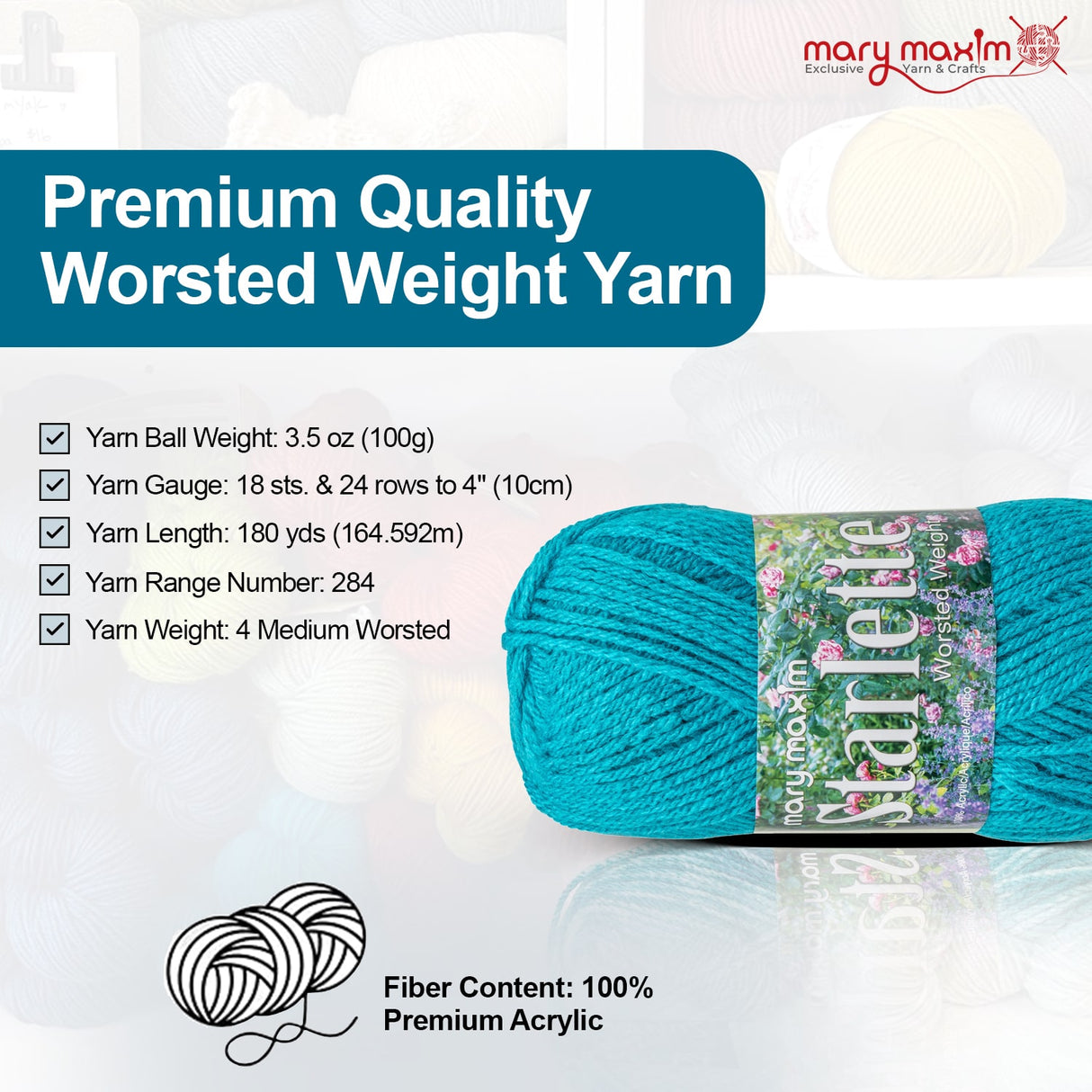 Mary Maxim Starlette Yarn