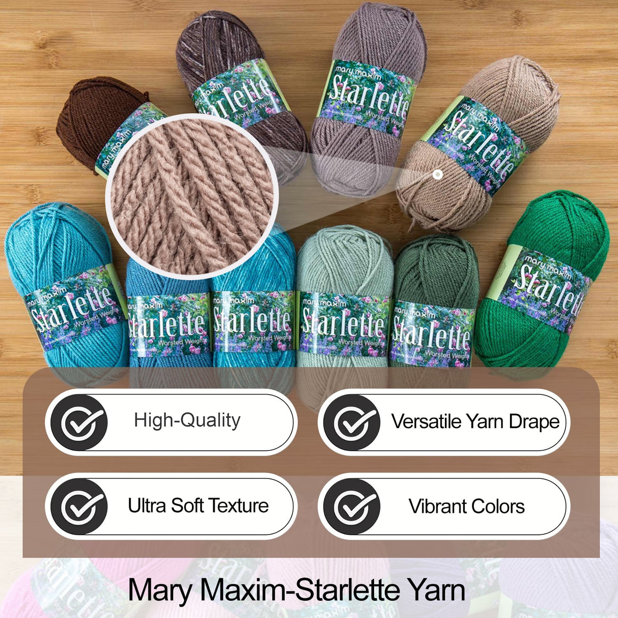 Mary Maxim Starlette Yarn