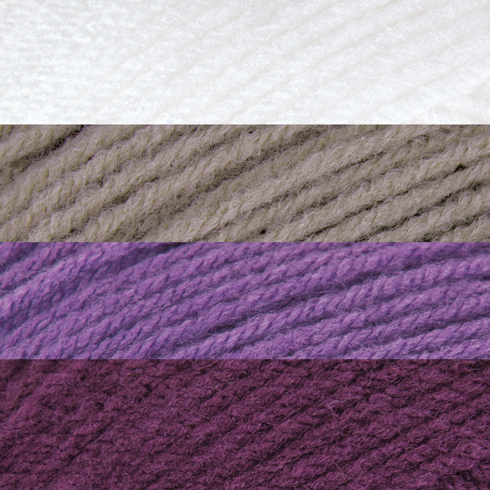 Puff Stitch Chevrons Afghan