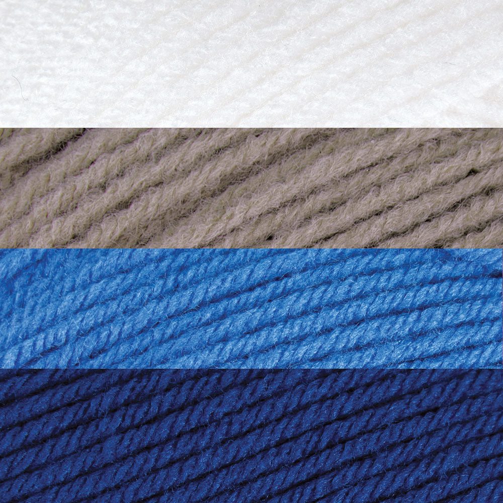 Puff Stitch Chevrons Afghan