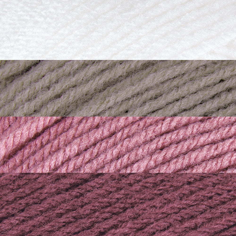 Puff Stitch Chevrons Afghan