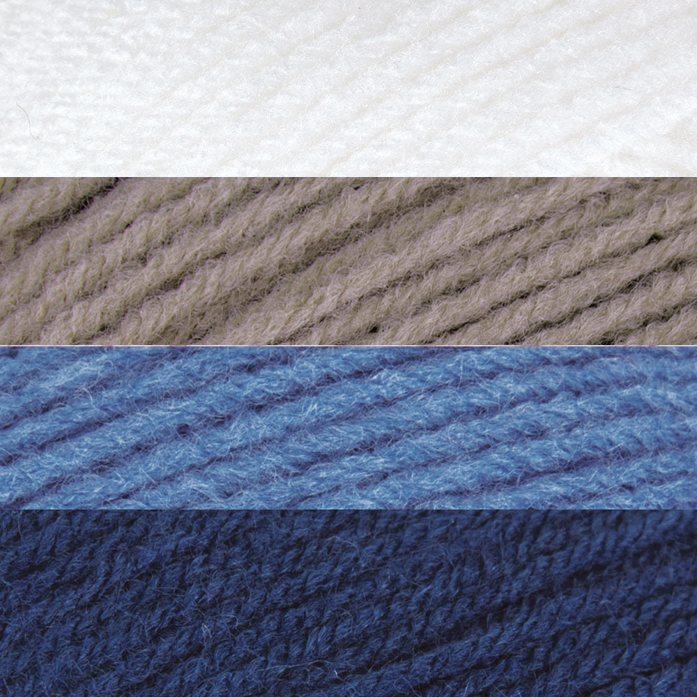 Puff Stitch Chevrons Afghan